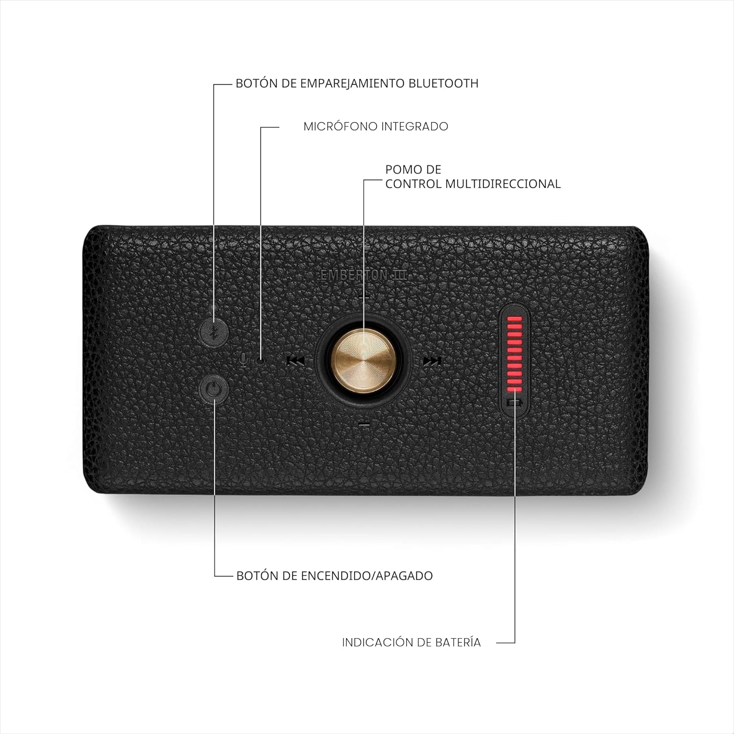 Marshall Emberton III - Negro y Latón